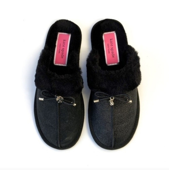Kate Spade Glitter Slippers - Picture 1 of 6